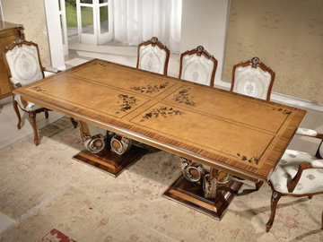 NOBLESSE - Rectangular solid wood table by Guerra Vanni - view 2